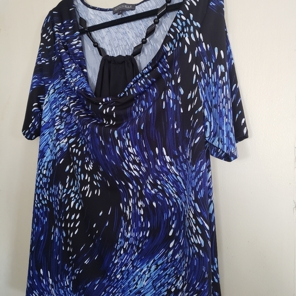 ADDITIONELLE/WOMEN'S short sleeve blouse - Picture 2 of 5